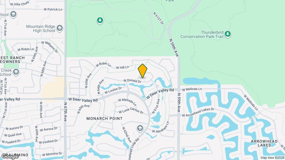 22504 N 61st Dr Map and Location Details