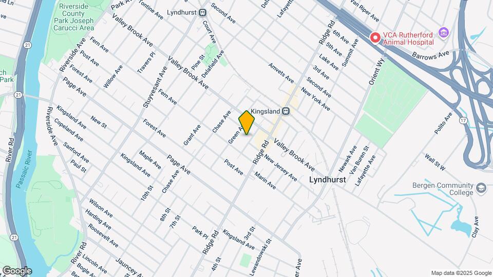 327 Milburn Ave, Unit #1 Map and Location Details