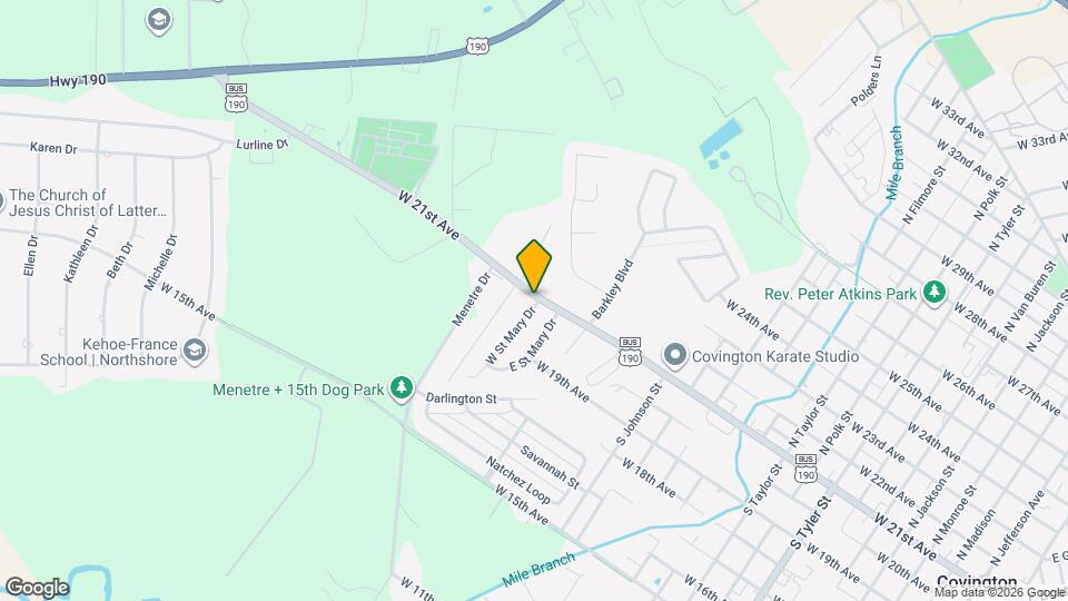 103 W St Mary Dr Map and Location Details