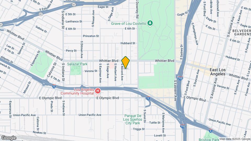 948 S Record Ave Map and Location Details
