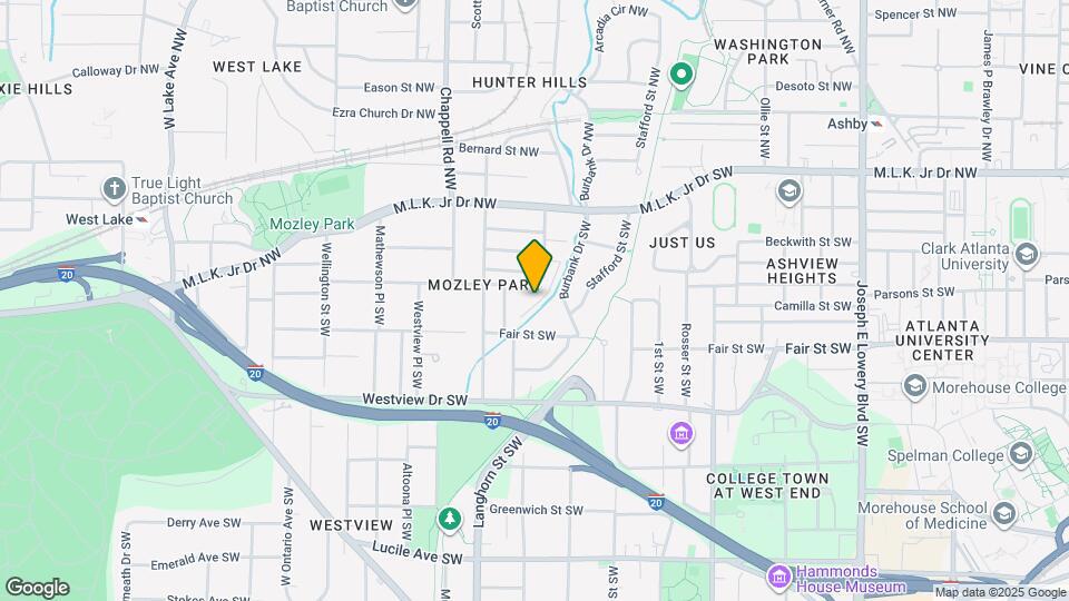 167 Rockmart Dr SW Map and Location Details