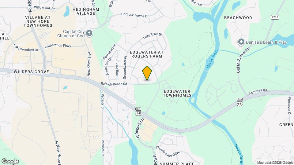 2002 Gushing Dr Mapa y Detalles de la Ubicación