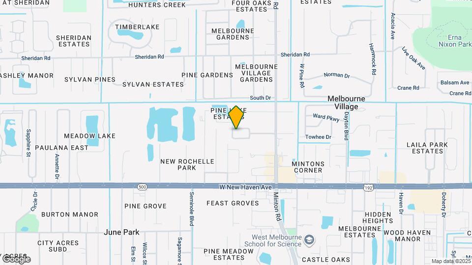 7740 Pine Lake Dr Map and Location Details
