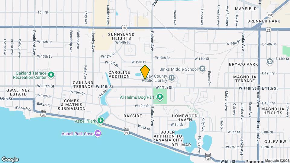 1007 11th Ct Map and Location Details