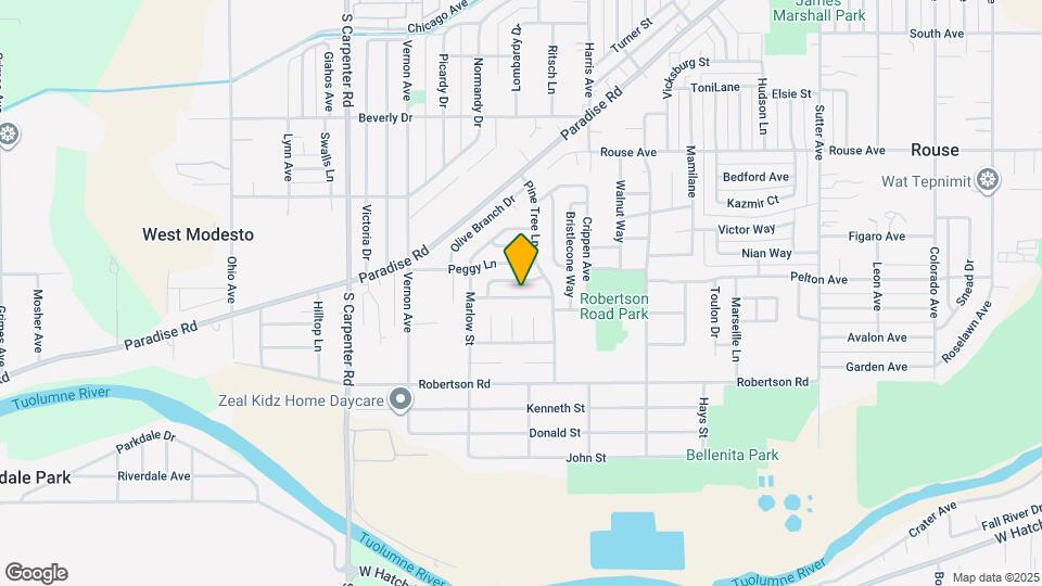 2025 Boulder Creek Dr Map and Location Details