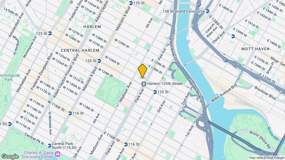66 E 126th St Map and Location Details