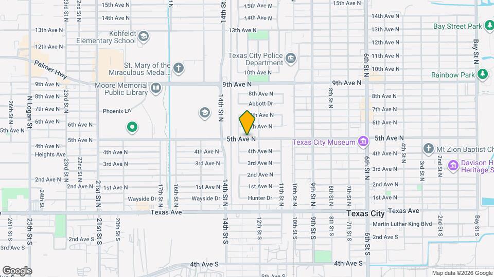 1226 5th Ave N Map and Location Details