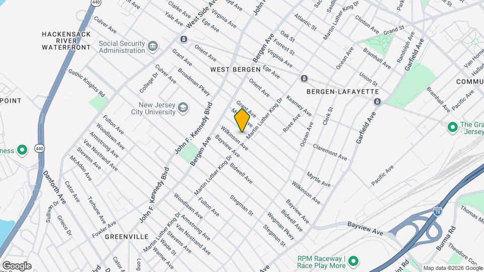 107 Bostwick Ave Map and Location Details