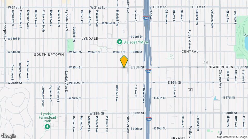 7 W 35th St Map and Location Details