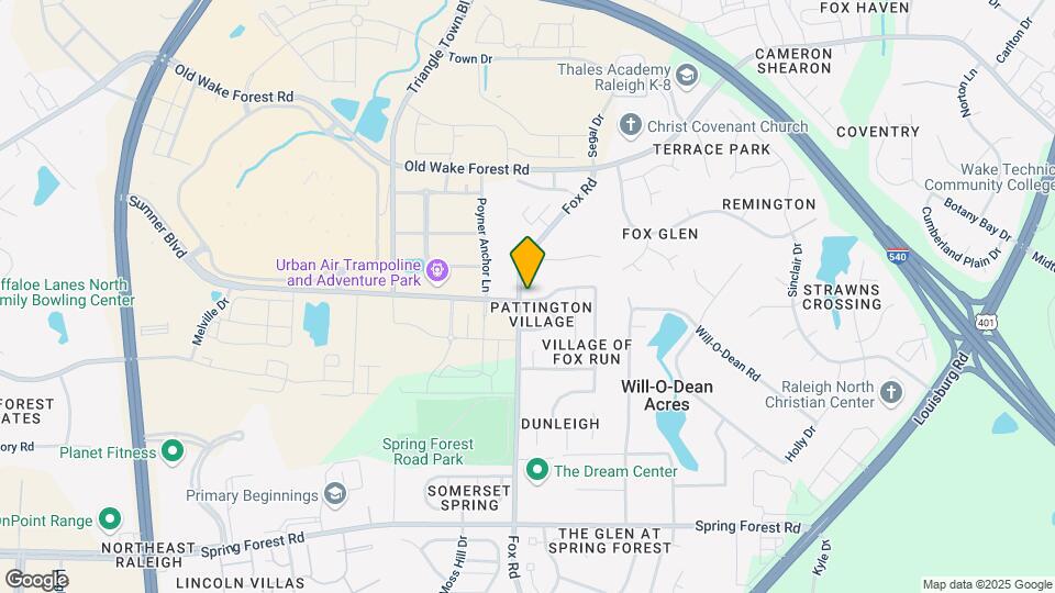 6104 Fox Rd Map and Location Details