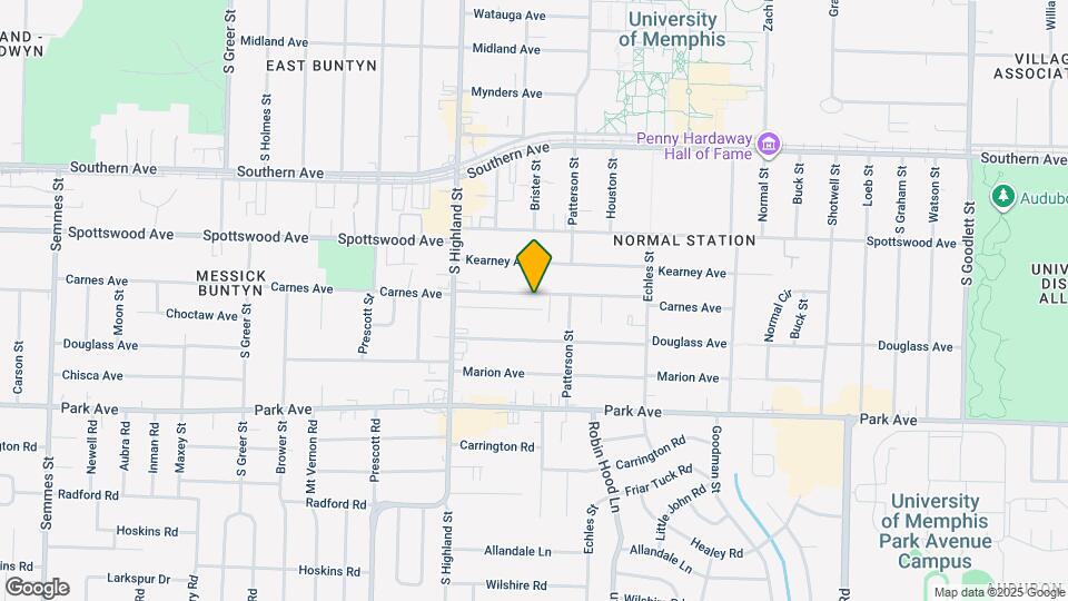 3589 Carnes Ave Map and Location Details