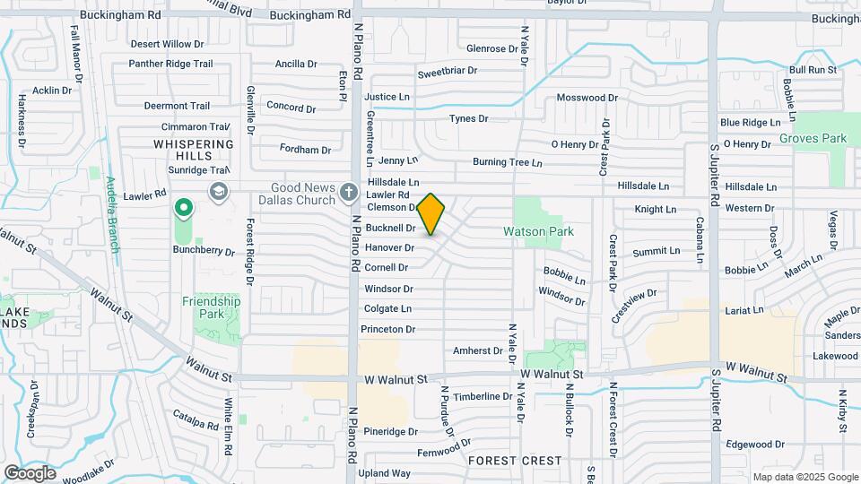 4305 Hanover Dr Map and Location Details