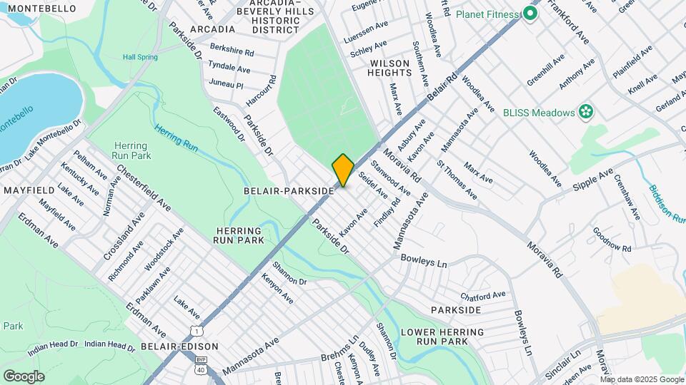 4201 Nicholas Ave Map and Location Details