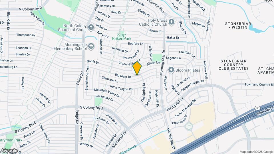 5629 Big River Dr Map and Location Details