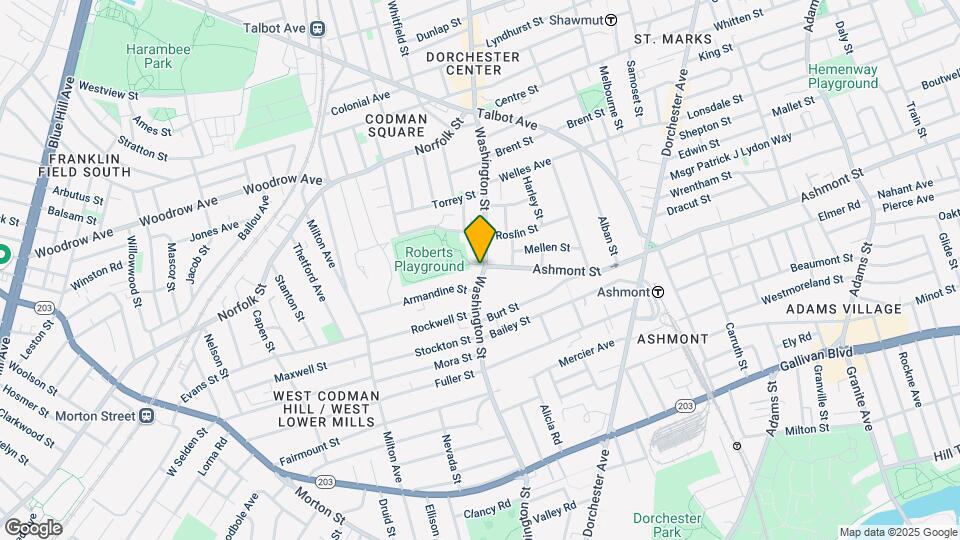 751 Washington St Map and Location Details