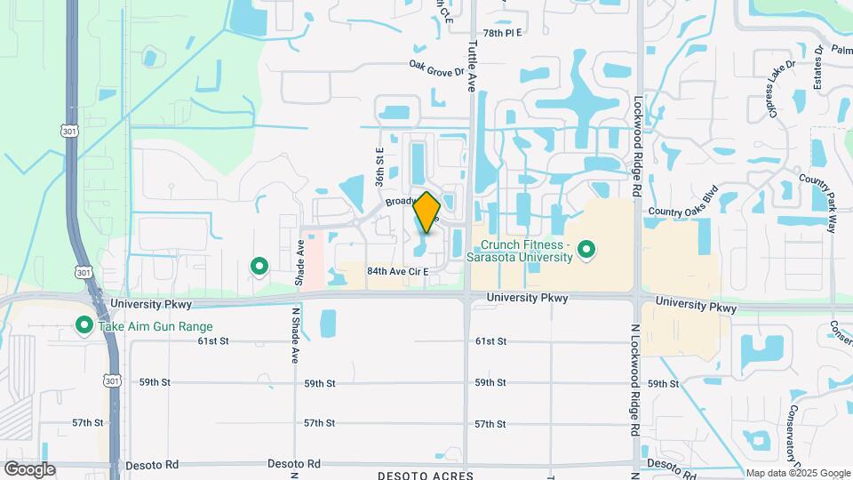 8367 38th St Cir E Map and Location Details