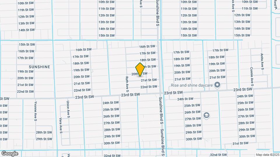 3206 21st St SW Map and Location Details