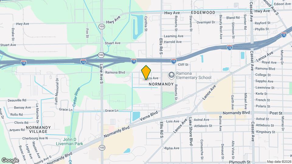 5689 Atlee Ave Map and Location Details