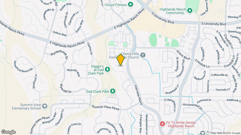 3431 Hawthorne Dr Map and Location Details