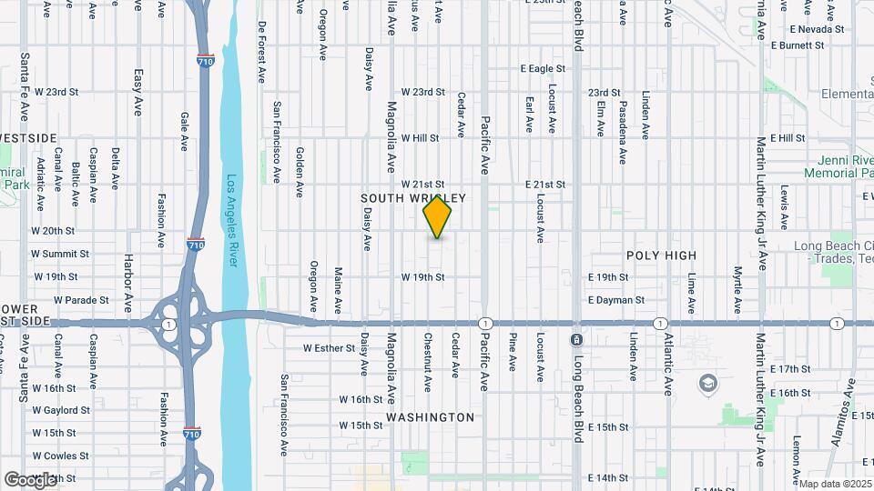 Chestnut Ave Apartments Map and Location Details