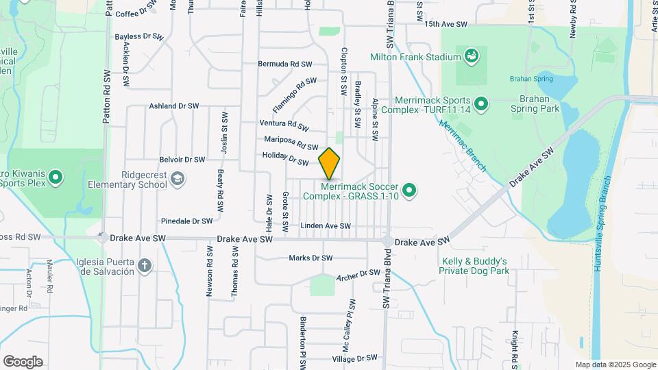 3503 Dubose St SW Map and Location Details