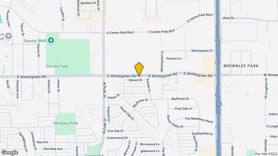 936 Manor Dr Map and Location Details