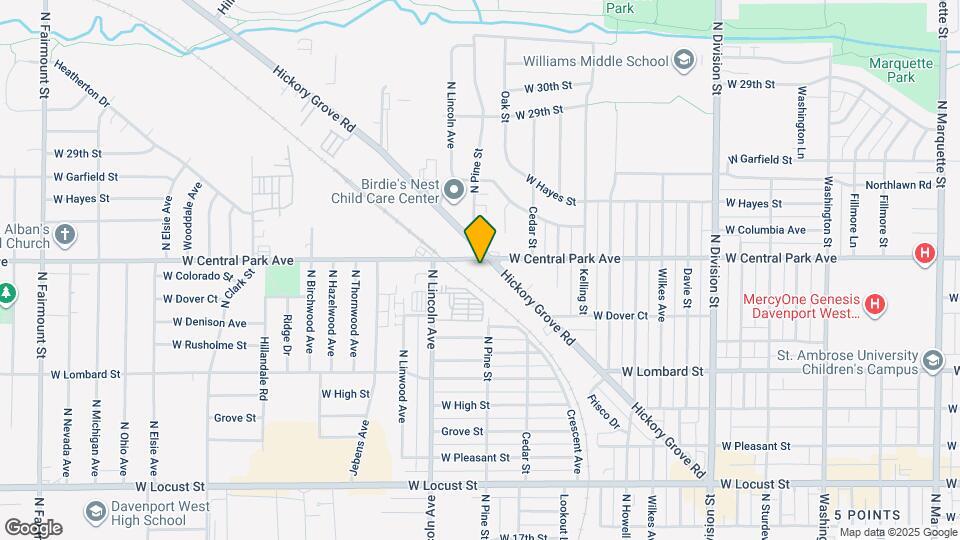 2534 Hickory Grove Rd Map and Location Details
