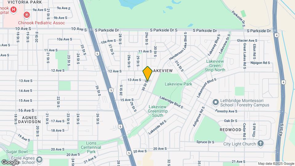 Recently Renovated Legal Basement Suite Map and Location Details