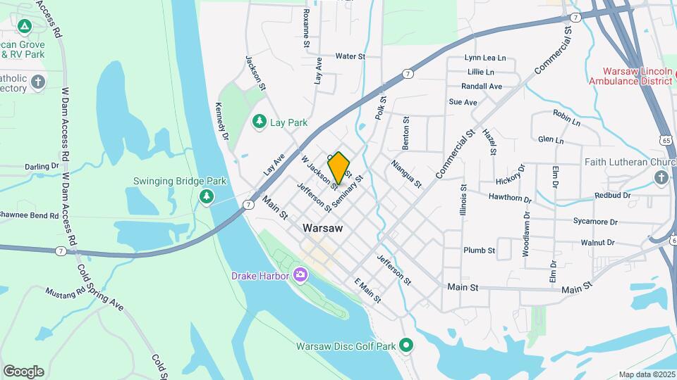 402 W Jackson St, Unit 05 Map and Location Details