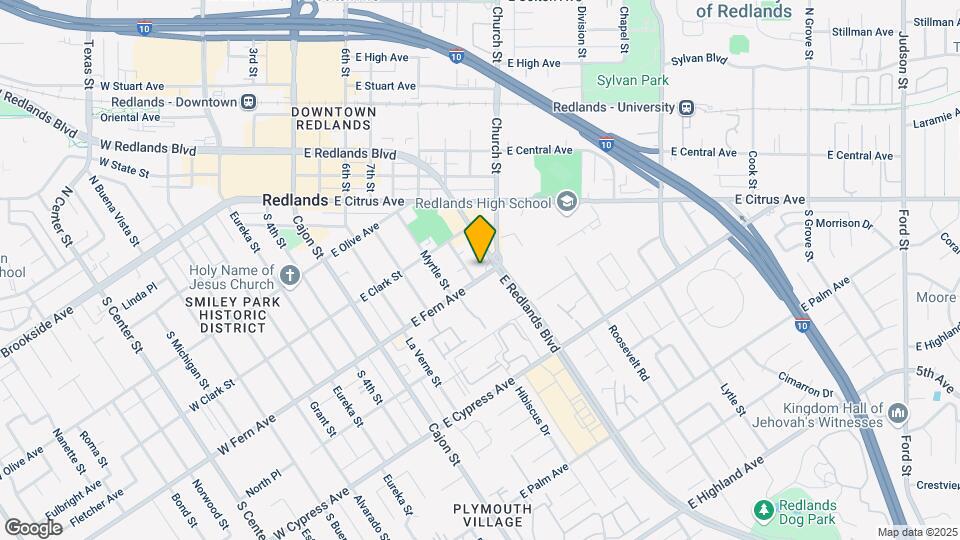 345 La Paloma St Map and Location Details