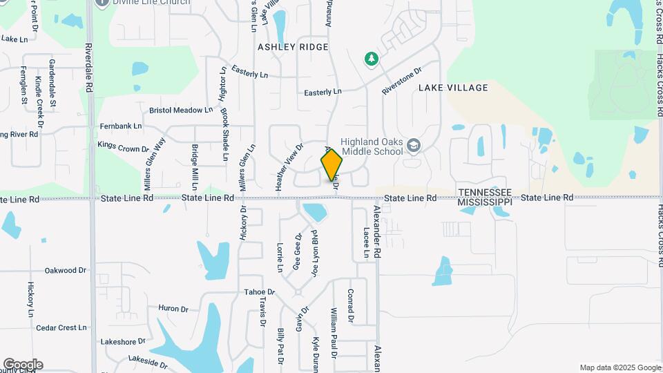 5617 Annandale Dr Map and Location Details