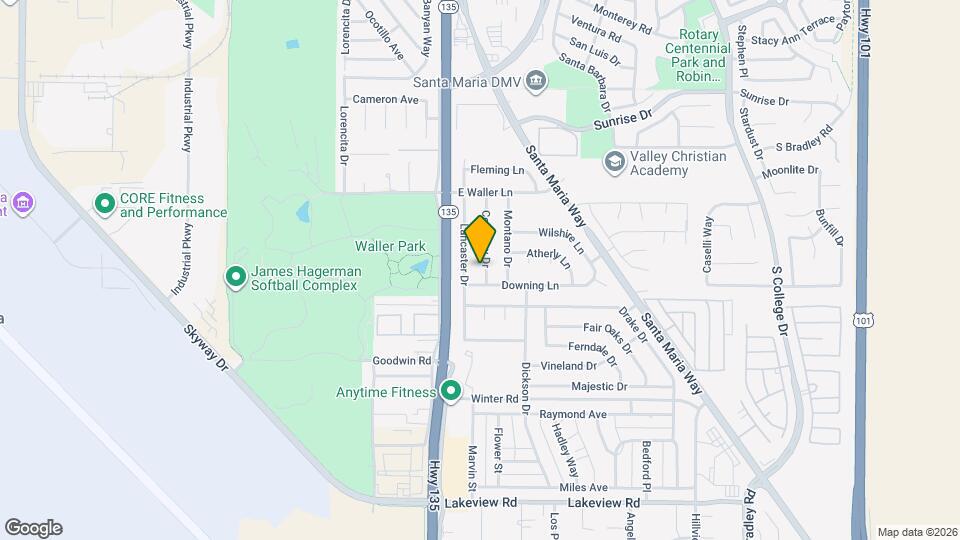 3135 Courtney Dr Map and Location Details