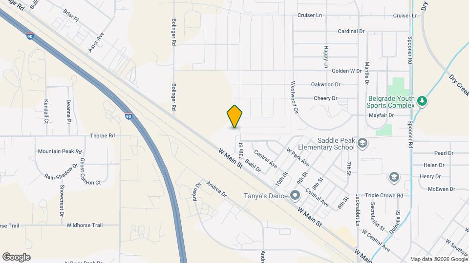 201 13th St Map and Location Details