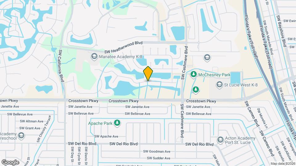 923 SW Grand Reserves Blvd Mapa y Detalles de la Ubicación