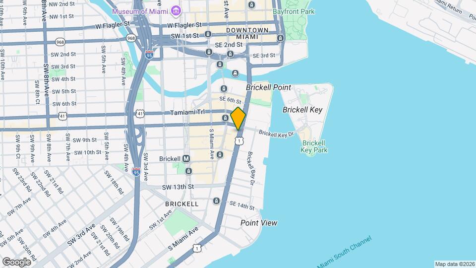 50 S Biscayne Blvd Map and Location Details