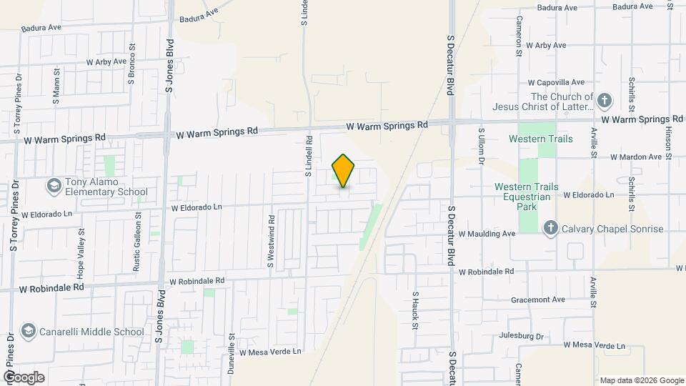 7486 Decoro St Map and Location Details