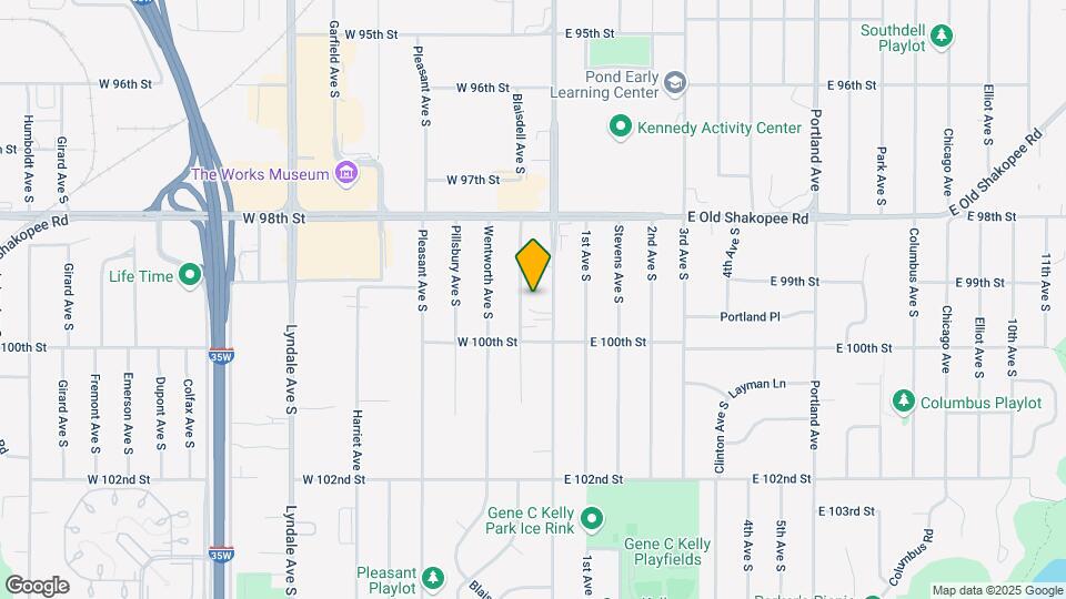 9908 Nicollet Avenue South Apartments Mapa y Detalles de la Ubicación