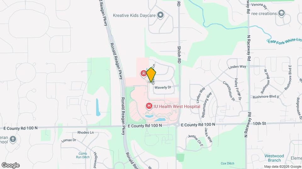 1304 Castleford Ln Mapa y Detalles de la Ubicación