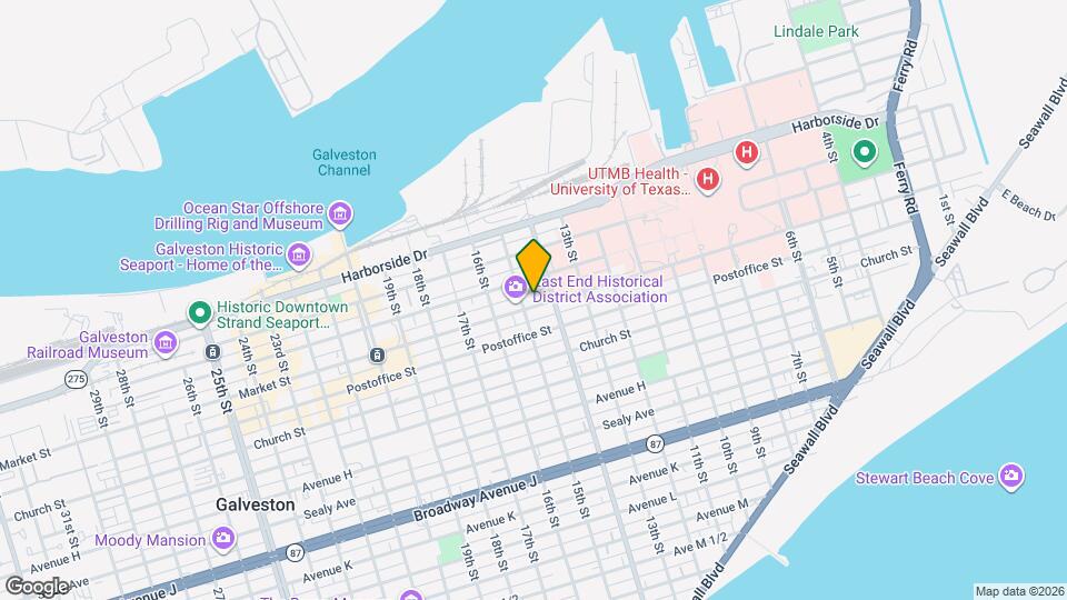 1422 Market St Map and Location Details