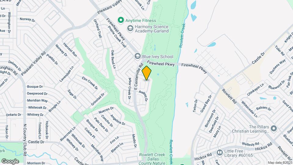 1809 Hollow Creek Ct Map and Location Details