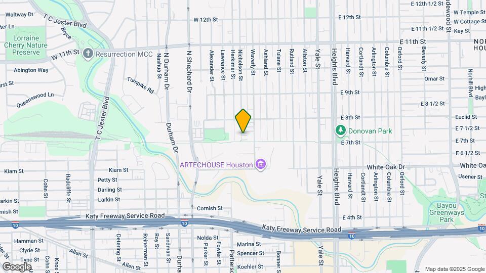 716 Nicholson St Map and Location Details