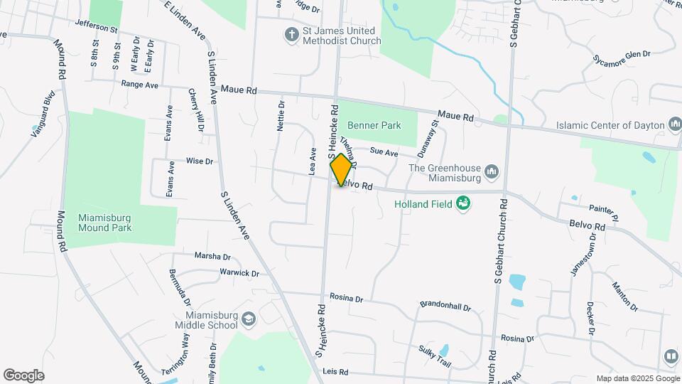 1540-1580 Belvo Rd Map and Location Details