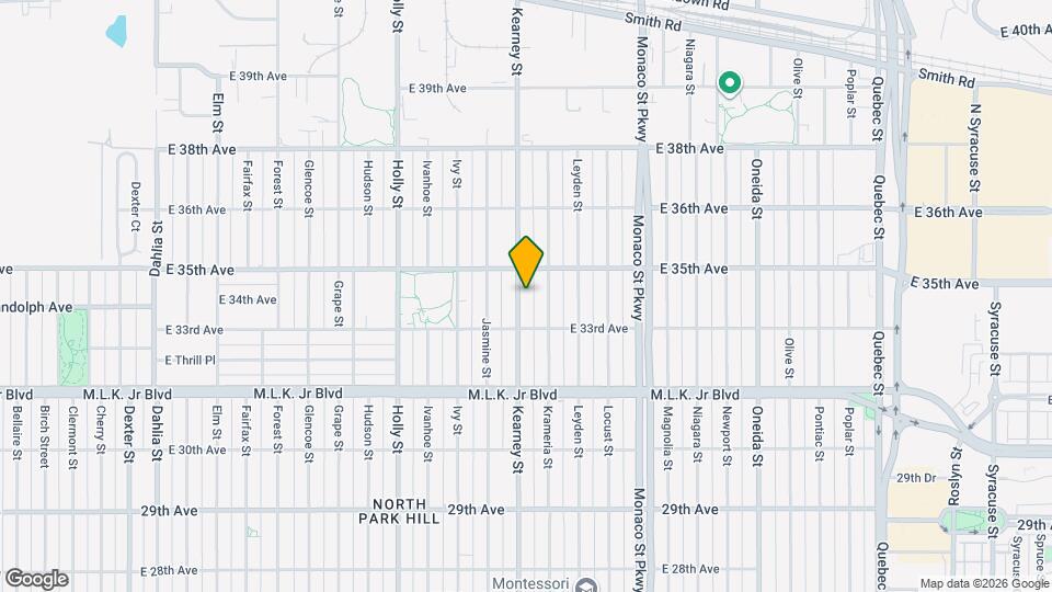 3350 Kearney St Map and Location Details