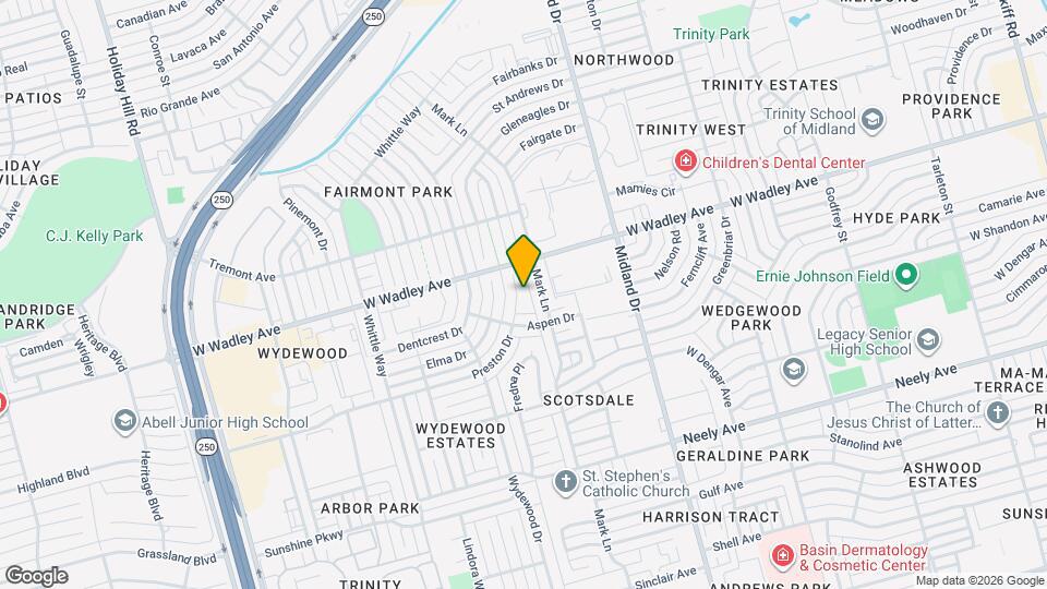 3222 Preston Dr Mapa y Detalles de la Ubicación