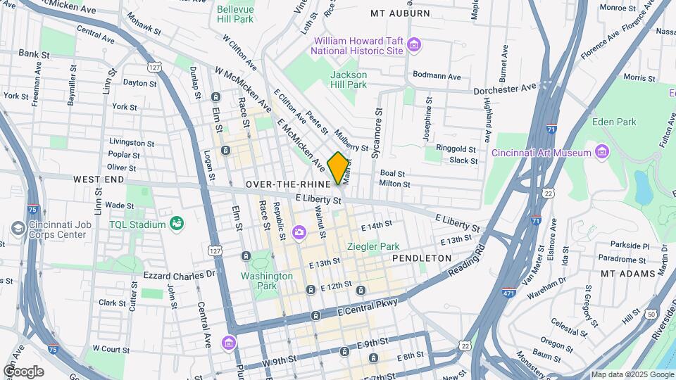 165 E McMicken Ave Mapa y Detalles de la Ubicación