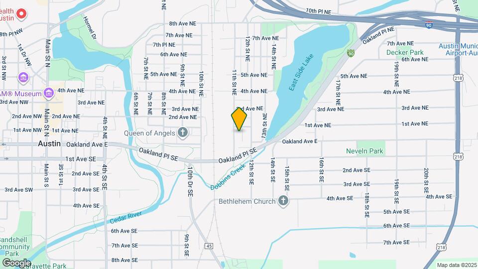 106 11th St NE Map and Location Details
