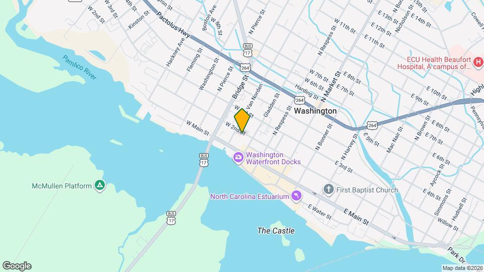 319 W 2nd St Map and Location Details