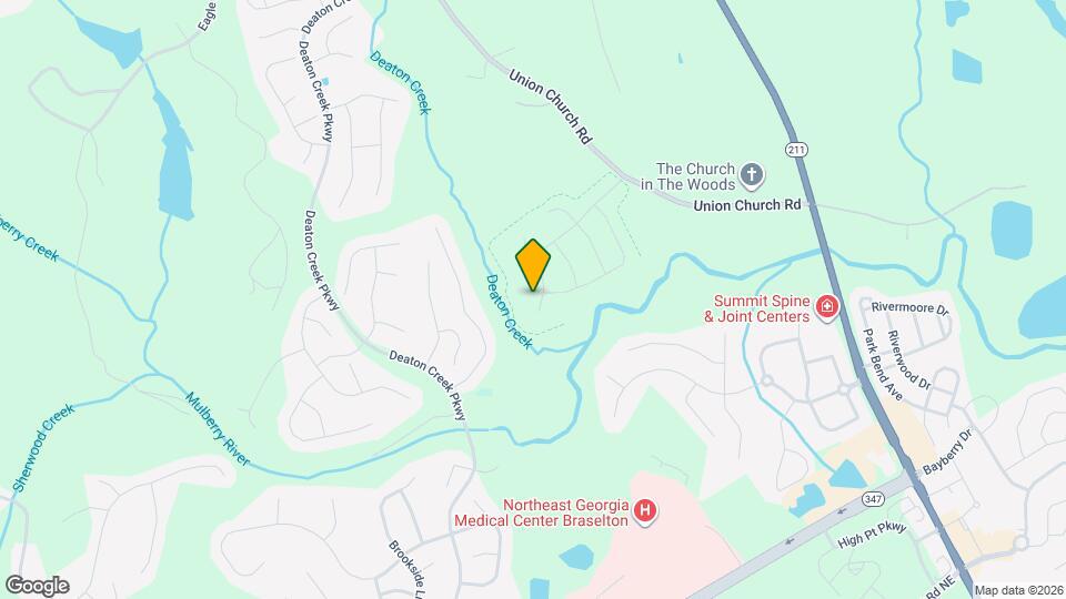 6068 Hickory Crk Ct Mapa y Detalles de la Ubicación