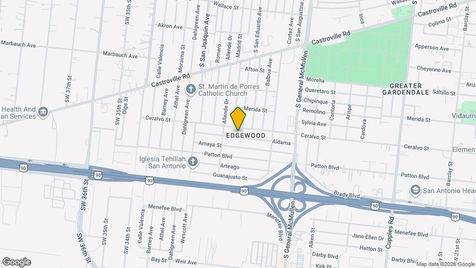323 Aldama Map and Location Details