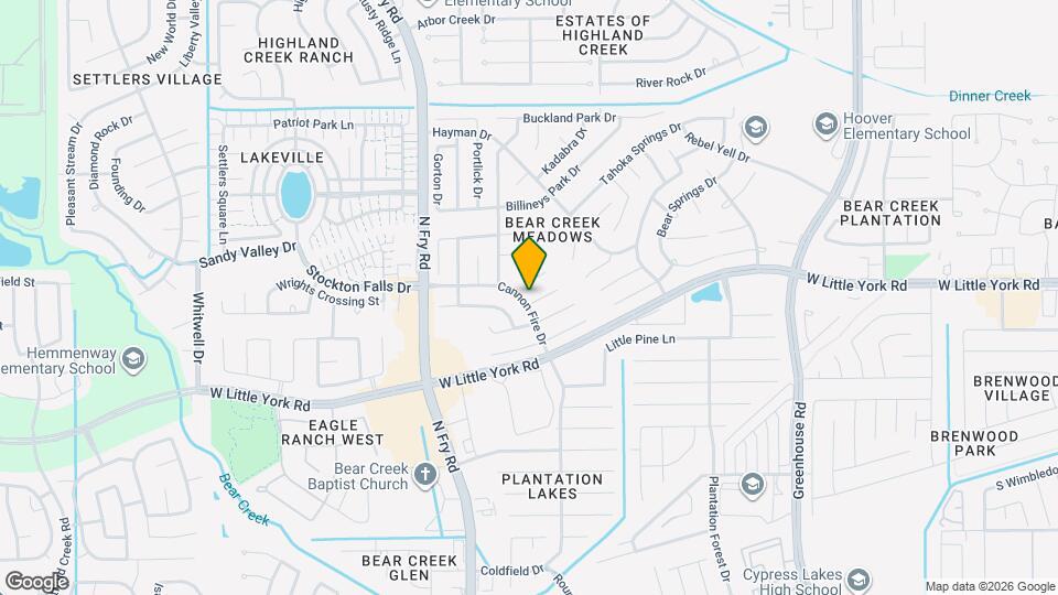 19634 Tully Meadows Ct Map and Location Details